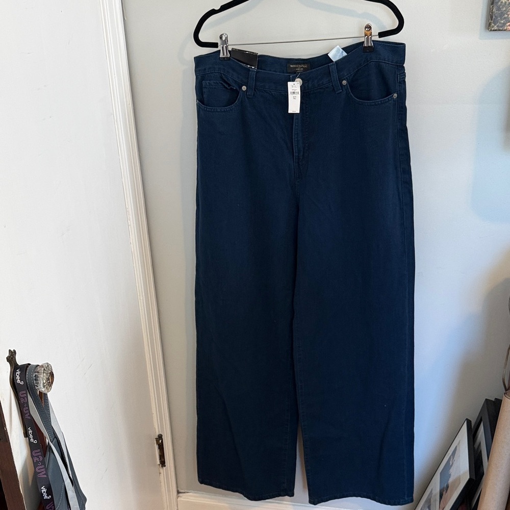 Banana Republic Dark Blue Flare Jeans